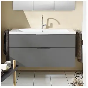 Burgbad Eqio Vasque en céramique avec meuble bas, 2 tiroirs, SEYQ123F2... pas cher