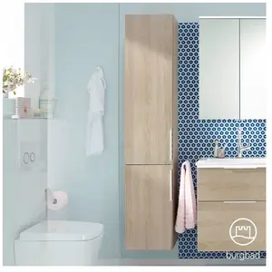 Burgbad Eqio Colonne, 2 portes, HSBA035LF3180G0146, pas cher