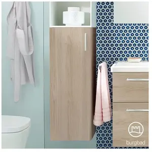 Burgbad Eqio Demi-colonne, 1 porte, UH3525LF3180P95, pas cher