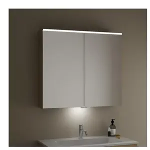 Burgbad Eqio Armoire de toilette, 2 portes, SPGT090F3180,