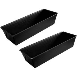 Lot de 2 moules à cake 25 cm Zenker Pure pas cher