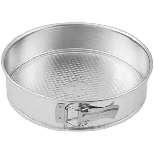 Comparateur de prix : Moule à  manqué à  charnière en acier étamé 28 x 6,5 cm Zenker Silver ref. 6804