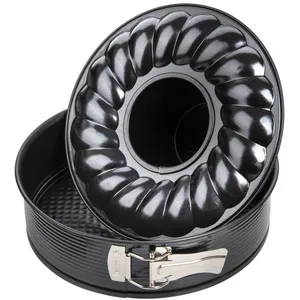 Comparateur de prix : Zenker Moule à manqué et à savarin double fond 24 cm Black Metallic ref 6507