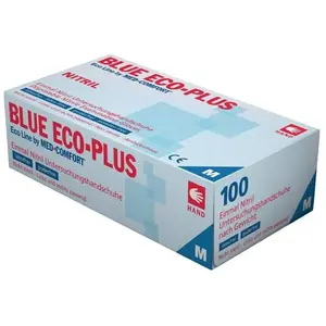 Ampri - 100x gants jetables Blue Eco Plus taille l bleu nitrile - 01198-L pas cher