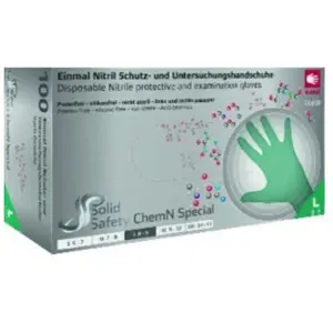 AMPRI Gant jetable SolidSafety ChemN Special taille XXL vert ( 4000391... pas cher