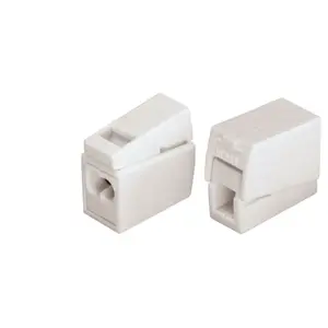 Best Price Square Connector, Lighting, 2POLE, 2.5MM, WHT 224-112 by WAGO pas cher