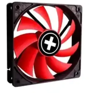 Xilence XPF120.R.PWM Boitier PC Ventilateur 12 cm Noir, Rouge pas cher