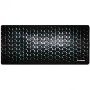 Sharkoon SKILLER SGP30 Tapis de souris de jeu Noir, Vert pas cher