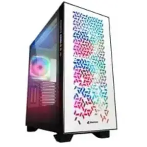Sharkoon Elite Shark CA300H E-ATX Verre Trempé USB-C ARGB Blanc