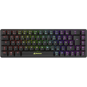 Sharkoon 4044951036936 Sharkoon Gaming Tastatur PureWriter W65 schwar... pas cher