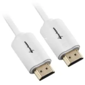 Comparateur de prix : Sharkoon - Câble HDMI avec Ethernet - HDMI mâle pour HDMI mâle - 2 m - blindé - blanc - support 4K