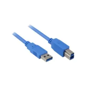 Comparateur de prix : Sharkoon 4044951015634 Sharkoon Kabel USB 3.0 StA-StB 1,0m schwarz