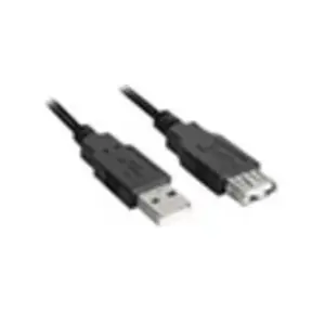 Comparateur de prix : Sharkoon - Rallonge de câble USB - USB (M) pour USB (F) - USB 2.0 - 3 m - noir