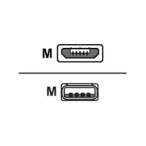 Sharkoon 4044951015474, 0,5 m, USB A, Micro-USB B, 2.0, Mâle-Mâle, Noir pas cher