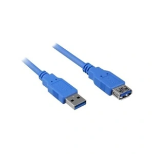 Sharkoon USB 3.0 M>F câble USB 3 m Bleu pas cher