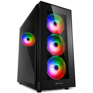 Sharkoon TG5 Pro RGB Midi Tower Noir pas cher