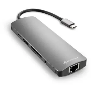 Sharkoon Adaptateur combo USB 3.0 Type C, Station d''accueil