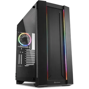 Sharkoon Elite Shark CA200M Cristal Templado USB 3.0 Negra pas cher