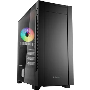 Sharkoon S25-W2 ARGB, boîtier tour (verre trempé, modèle 2026) pas cher
