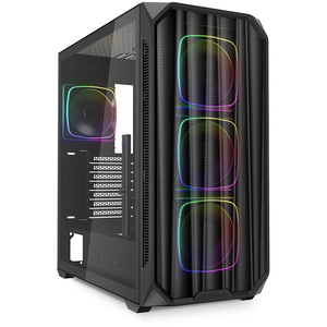 Sharkoon AK5M RGB Midi Tower Noir 4044951041671 pas cher