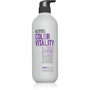 Comparateur de prix : KMS Color Vitality Blonde Shampoo shampoing hydratant pour cheveux blonds 750 ml