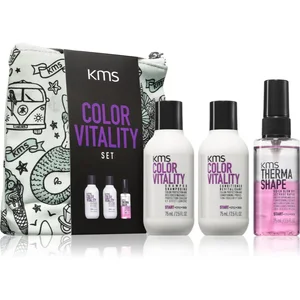 KMS Color Vitality Set kit voyage pour cheveux colorés pas cher
