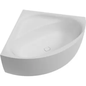Hoesch iSENSI Baignoire d’angle, avec tablier, 3827.010,