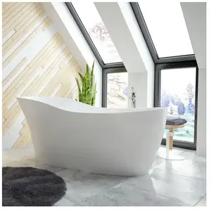Hoesch NAMUR LOUNGE Baignoire en îlot, ovale, 4492.013305,