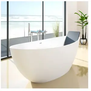 Hoesch NAMUR Baignoire en îlot, ovale, 4401.013305,
