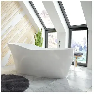 Hoesch NAMUR LOUNGE Baignoire en îlot, ovale, 4493.010305,