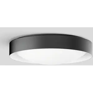 BEGA Studio Line Plafonnier Ø36cm noir/blancVendu parluminaire
