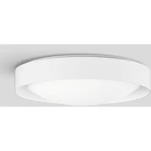 BEGA Studio Line Plafonnier Ø36cm blanc/blancVendu parluminaire
