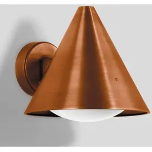BEGA 31473K3 applique d'extérieur LED cuivre/opaleVendu parluminaire
