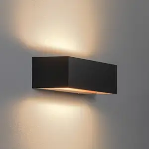 Applique murale LED BEGA Studio Line, noir, métal, 30 cmVendu parluminaire