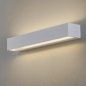 BEGA Studio Line applique large blanche/alu 50 cmVendu parluminaire
