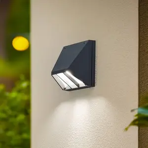 Applique d'extérieur LED BEGA 22292 K3 on/off, graphite, fonte d'alumi...Vendu parluminaire