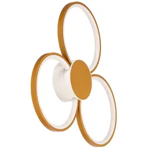 Plafonnier LED BEGA 51299.4, laiton velouté, métal, DALIVendu parluminaire