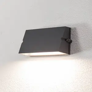 Applique d'extérieur LED BEGA 24372, graphite, fonte d'aluminium, IP65Vendu parluminaire