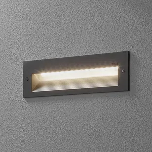 BEGA 33054 applique LED 3 000K argentée 26 cmVendu parluminaire