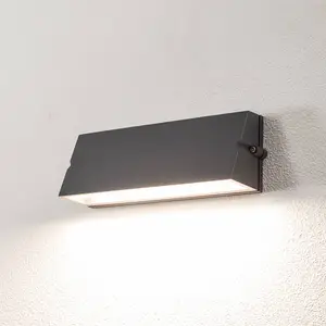 Applique d'extérieur LED BEGA 24374 K3, graphite, fonte d'aluminium, D...Vendu parluminaire