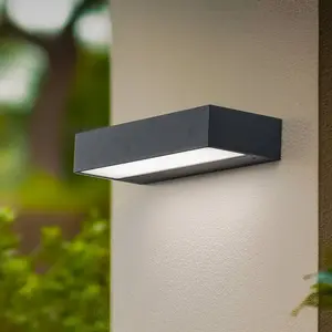 Applique d'extérieur LED BEGA 24472 K4, 4.000 K, graphite, fonteVendu parluminaire