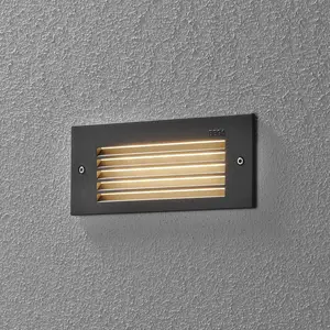 BEGA 33017 LED encastrable au mur 3.000K graphite 17 cmVendu parluminaire