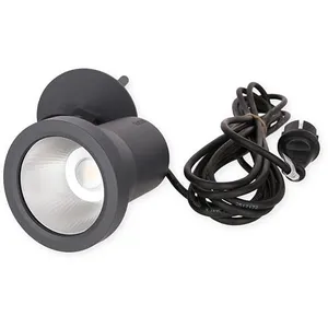 Projecteur d'extérieur LED BEGA 85009, graphite, fonte d'aluminium,