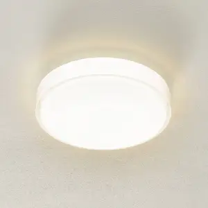 BEGA 34278 plafonnier LED, blanc, Ø 36 cm, DALIVendu parluminaire