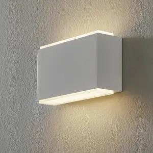 BEGA 23015 Applique murale LED 3000K 18cm blanc 1.260lmVendu parluminaire