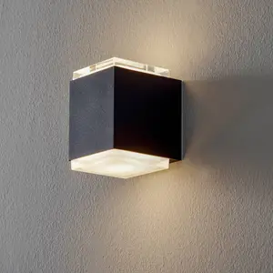 BEGA 50063 applique LED 3 000 K 9 cm noir veloursVendu parluminaire