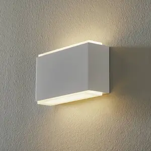 BEGA 50072 Applique murale LED 3000K 18cm blanc 1.630lmVendu parluminaire