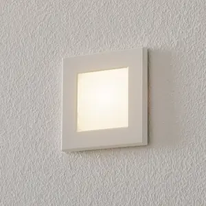 BEGA Accenta applique angulaire cadre blanc 160 lmVendu parluminaire
