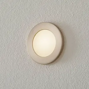 BEGA Accenta applique ronde cadre acier 160 lmVendu parluminaire
