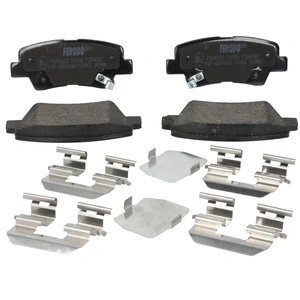 Ferodo FDB4387 Kit de plaquettes de frein, frein à disque - (lot de 4) pas cher